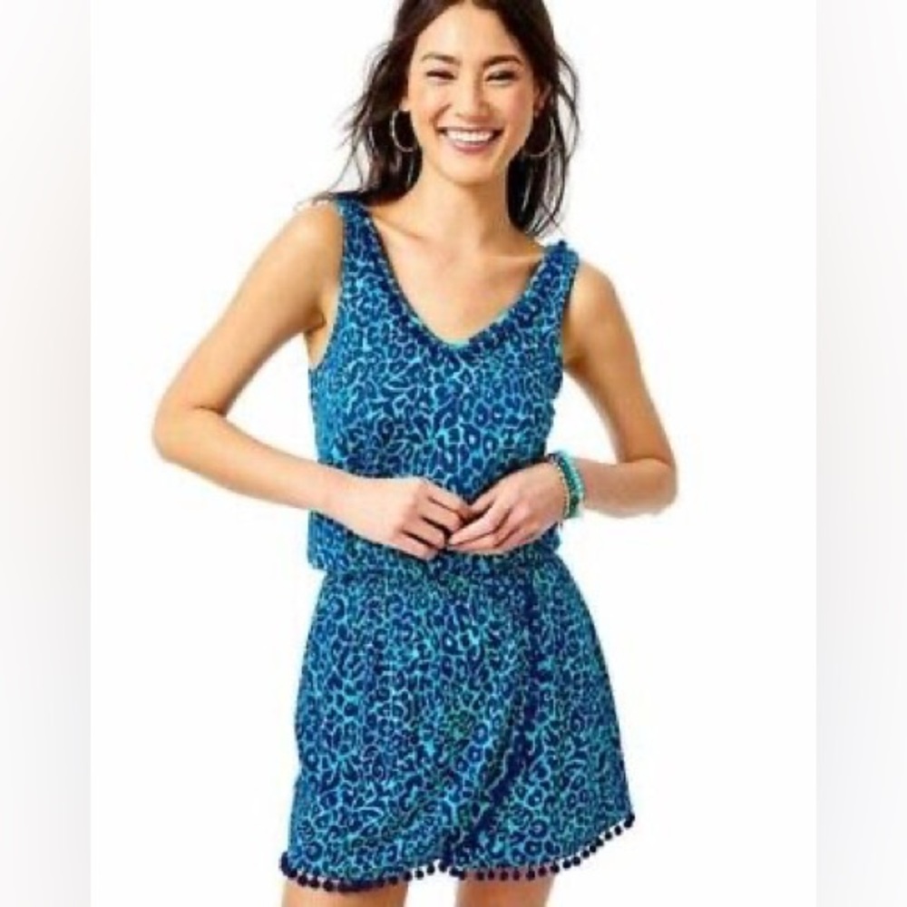Lilly Pulitzer Gigi Wrap Romper
